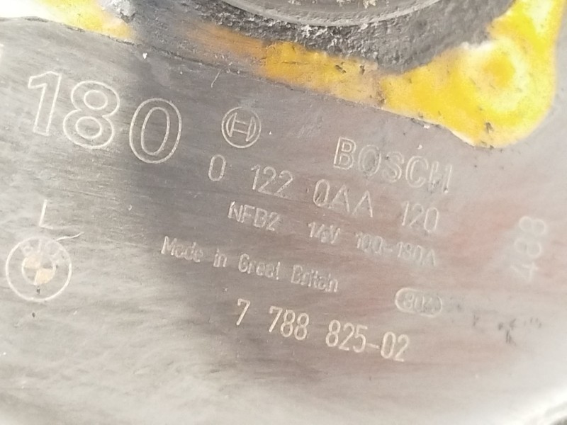 Recambio de alternador para bmw 7 (e65, e66, e67) 740 d referencia OEM IAM 7788825 12317788825 01220AA120