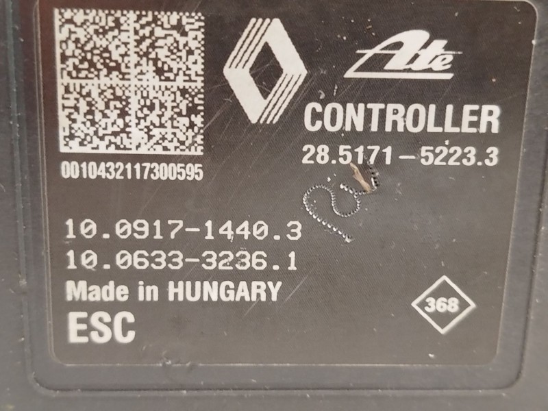 Recambio de abs para dacia sandero iii confort referencia OEM IAM 476604971R 28517152233 10022024304