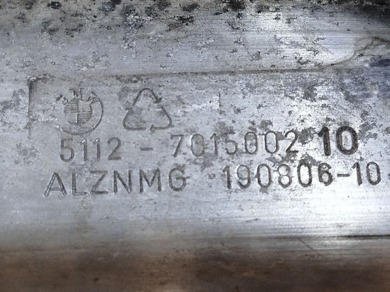 Recambio de refuerzo paragolpes trasero para bmw 7 (e65, e66, e67) 740 d referencia OEM IAM 51127015002  