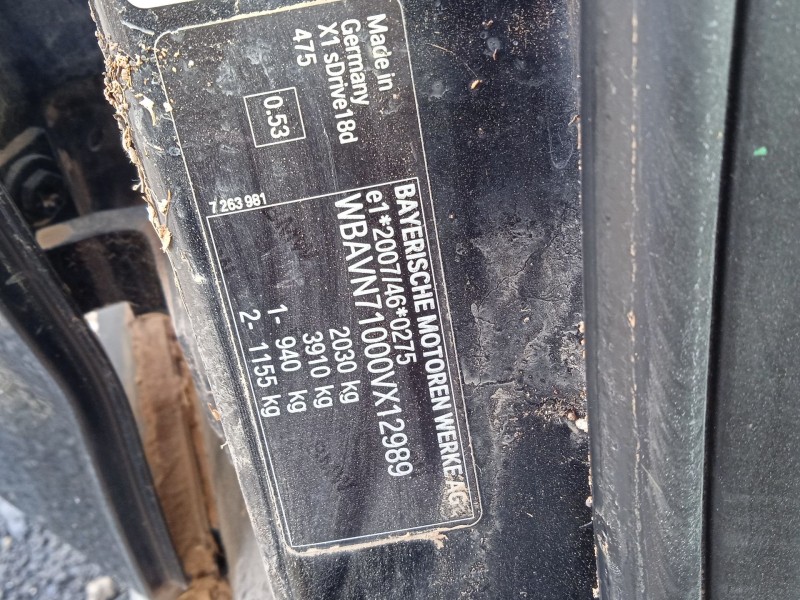 bmw x1 (e84) del año 2014