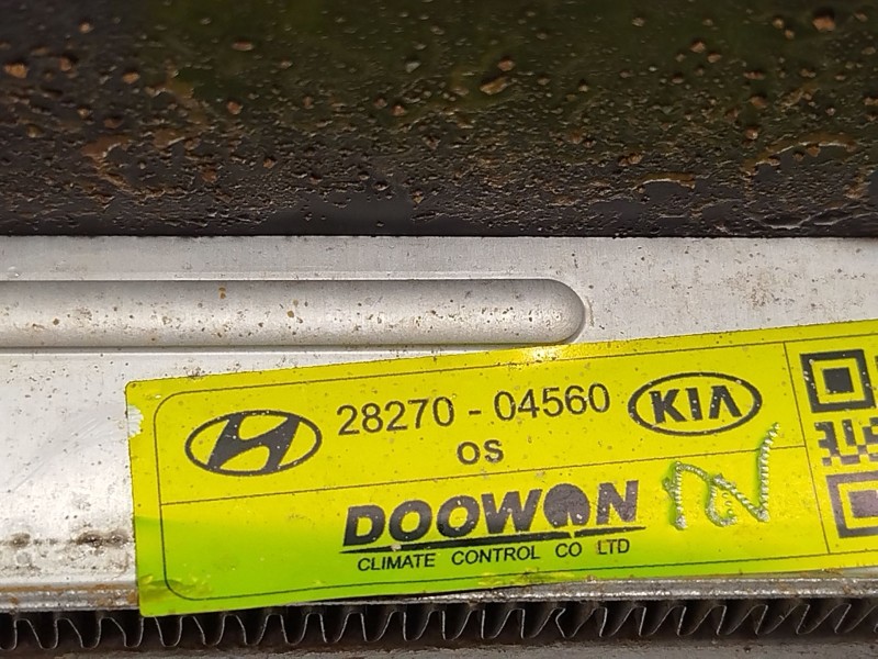 Recambio de intercooler para hyundai kona (os, ose, osi) 1.0 t-gdi referencia OEM IAM 2827004560  