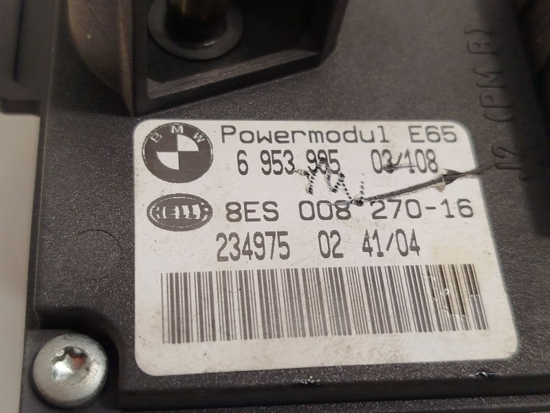 Recambio de modulo electronico para bmw 7 (e65, e66, e67) 740 d referencia OEM IAM 6953995  8ES008270