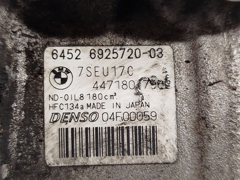 Recambio de compresor aire acondicionado para bmw 7 (e65, e66, e67) 740 d referencia OEM IAM 64526925720  