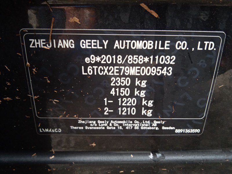 lynk & co 01 del año 2022