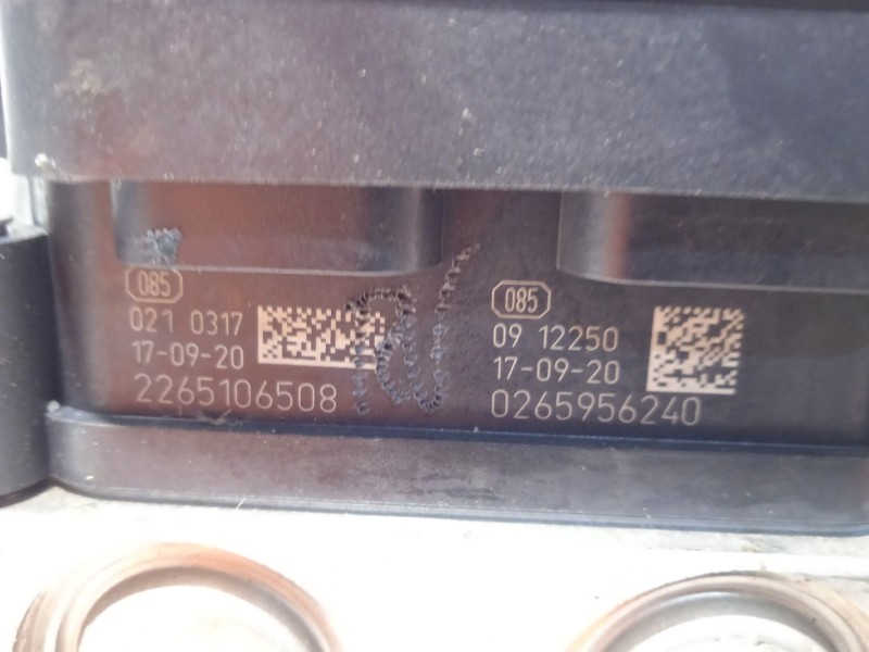 Recambio de abs para citroën c3 feel referencia OEM IAM 3557994 2265106555 970025