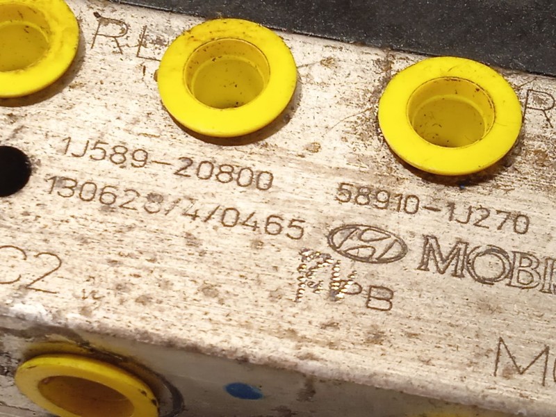 Recambio de abs para hyundai i20 go! brasil referencia OEM IAM 589101J270 6158945200 1J58920800