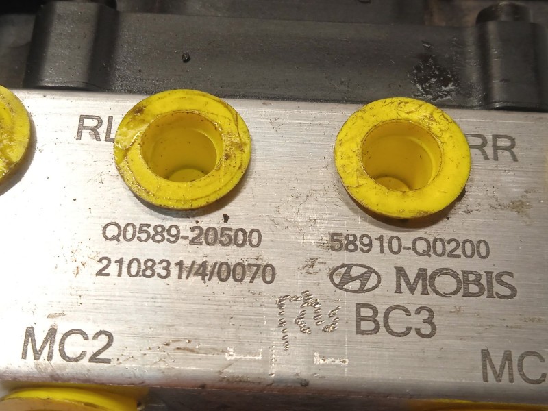 Recambio de abs para hyundai i20 20 ( bc3/bi3desde 08/20 ) referencia OEM IAM 58910Q0200 6158941600 Q058920500