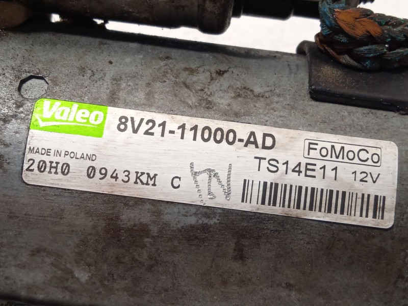 Recambio de motor arranque para ford fiesta vi (cb1, ccn) 1.6 tdci referencia OEM IAM 8V2111000AD 1734633 TS14E11