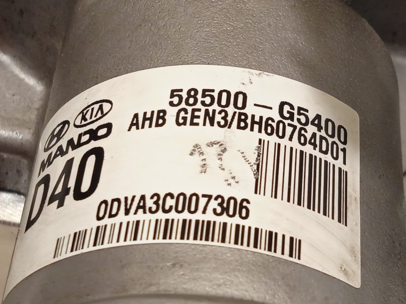 Recambio de abs para kia niro drive referencia OEM IAM 58500G5400  BH60764D01