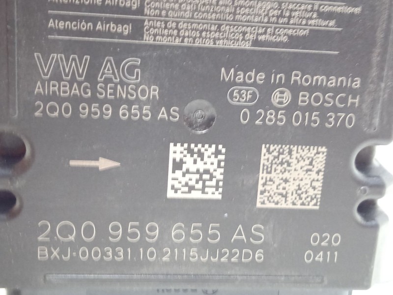 Recambio de kit airbag para audi a1 sportback (gba) 30 tfsi referencia OEM IAM 82B857003G24A 82A880204E 82A880201J6PS