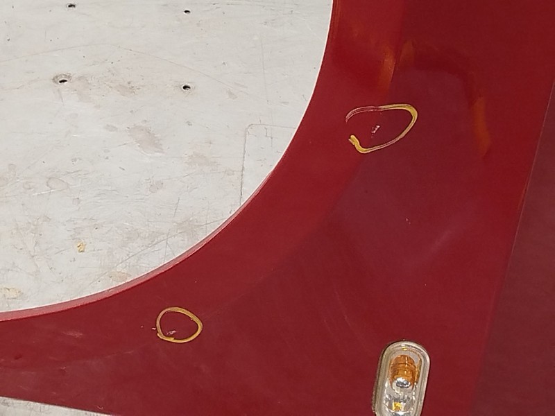 Recambio de aleta delantera izquierda para seat ibiza iv (6j5, 6p1) 1.6 tdi referencia OEM IAM 6J0821021B  