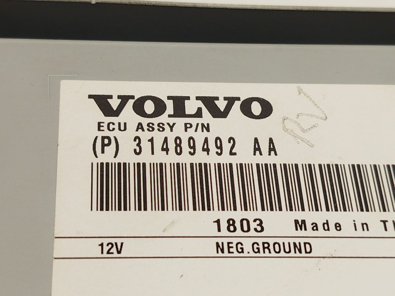 Recambio de modulo electronico para volvo v40 hatchback (525) d2 referencia OEM IAM 31489492  P31489492AA