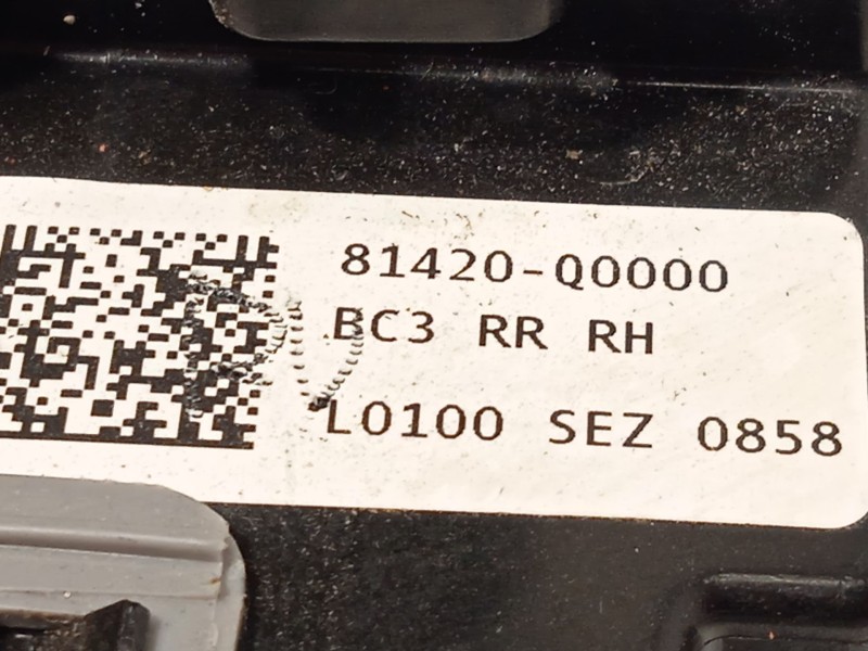 Recambio de cerradura puerta trasera derecha para hyundai i20 iii (bc3, bi3) 1.2 referencia OEM IAM 81420Q0000  