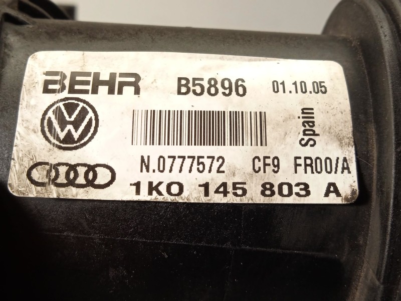 Recambio de intercooler para volkswagen golf v (1k1) 1.9 tdi referencia OEM IAM 1K0145803A  