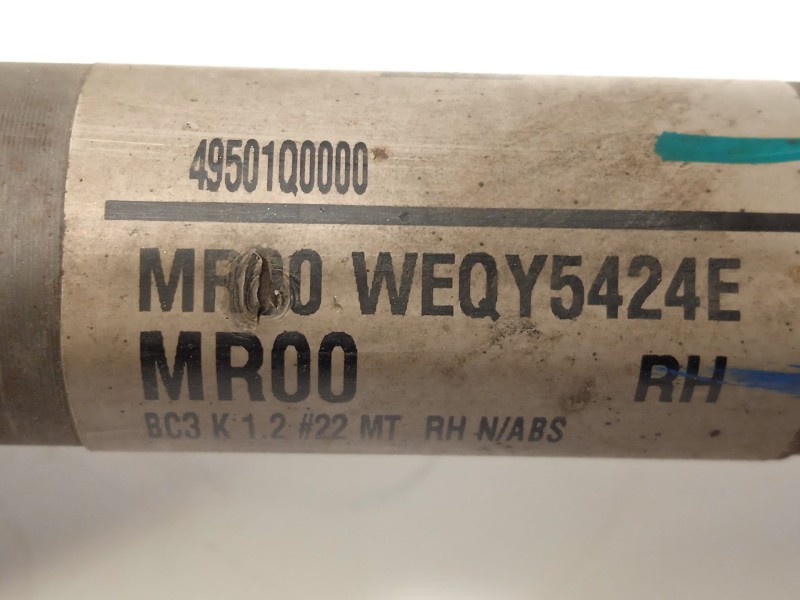 Recambio de transmision delantera derecha para hyundai i20 iii (bc3, bi3) 1.2 referencia OEM IAM 49501Q0000  