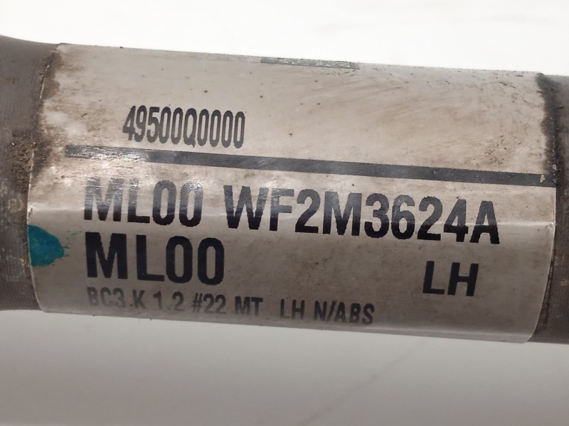 Recambio de transmision delantera izquierda para hyundai i20 iii (bc3, bi3) 1.2 referencia OEM IAM 49500Q0000  