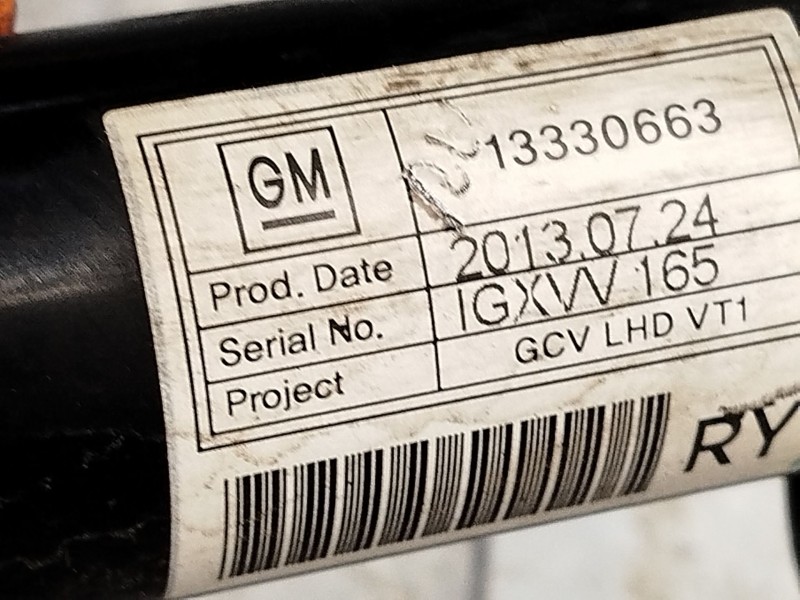 Recambio de cremallera direccion para chevrolet cruze hatchback (j305) 1.6 referencia OEM IAM 13330663  