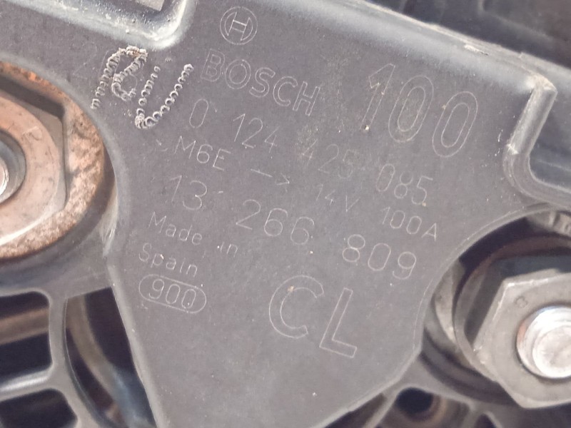 Recambio de alternador para opel meriva b monospace (s10) 1.4 (75) referencia OEM IAM 13266809  0124425085