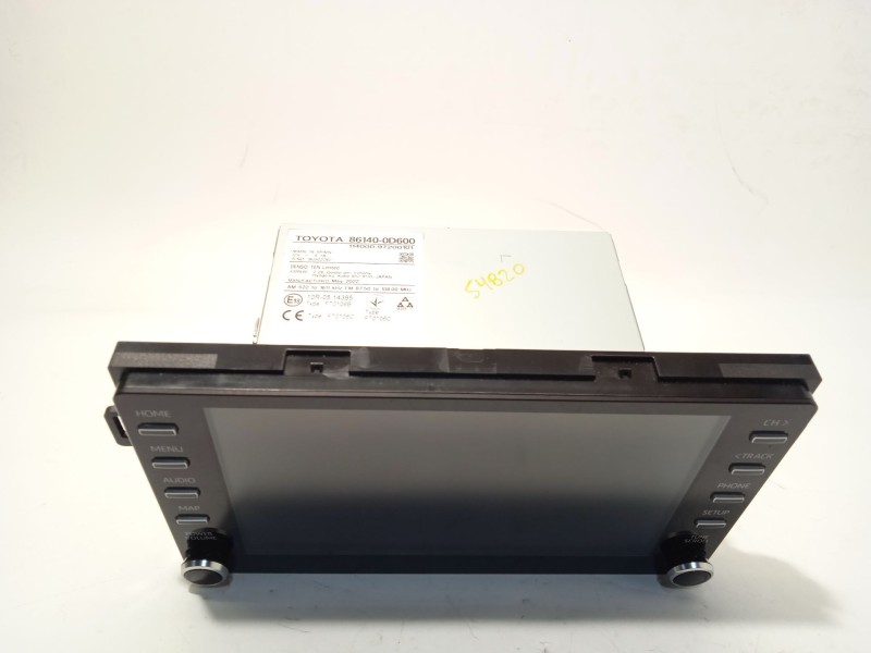 Recambio de sistema navegacion gps para toyota yaris (_p21_, _pa1_, _ph1_) 1.5 (mxpa11) referencia OEM IAM 861400D600  