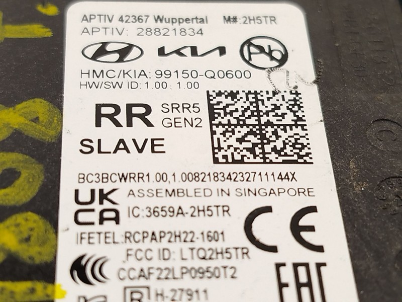 Recambio de modulo electronico para hyundai i20 iii (bc3, bi3) 1.0 t-gdi referencia OEM IAM 99150Q0600  