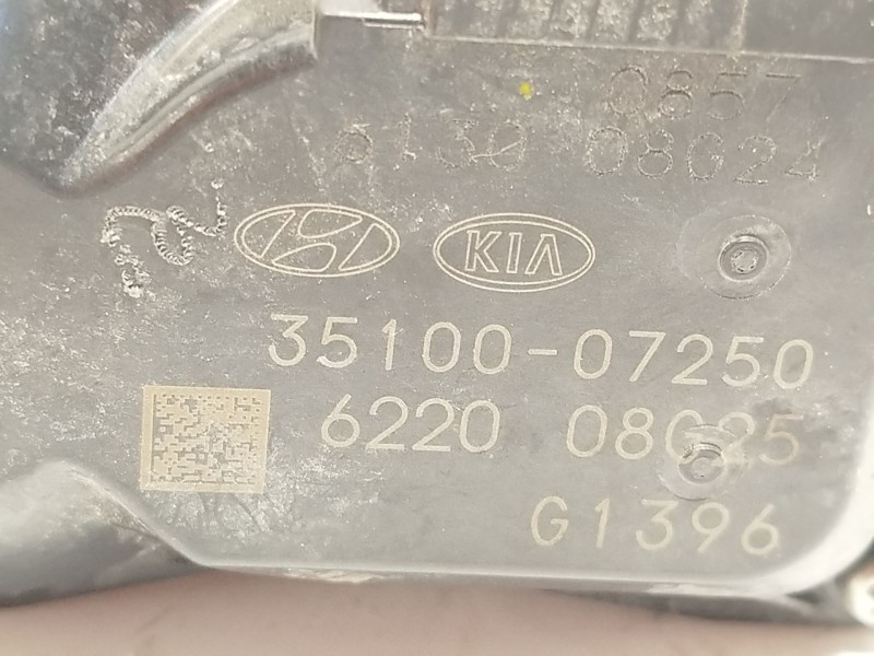 Recambio de caja mariposa para hyundai i20 iii (bc3, bi3) 1.0 t-gdi referencia OEM IAM 3510007250  