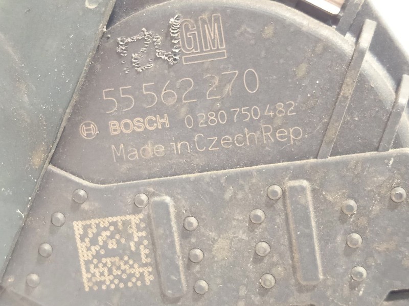 Recambio de caja mariposa para opel meriva b monospace (s10) 1.4 (75) referencia OEM IAM 55562270  0280750482