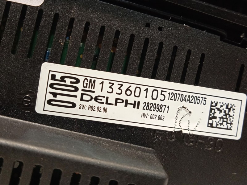 Recambio de mando multifuncion para opel meriva b monospace (s10) 1.4 (75) referencia OEM IAM 13362778 13360105 