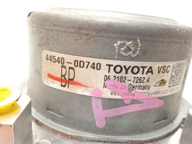 Recambio de abs para toyota yaris (_p21_, _pa1_, _ph1_) 1.5 (mxpa11) referencia OEM IAM 445400D740 28518202003 06210272624