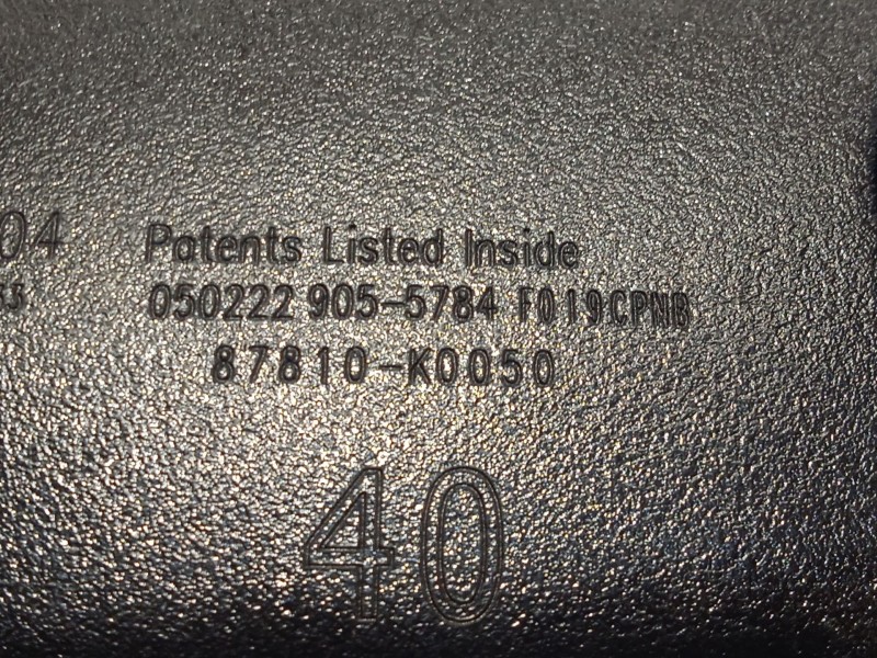 Recambio de espejo interior para toyota yaris (_p21_, _pa1_, _ph1_) 1.5 (mxpa11) referencia OEM IAM 87810K0050  