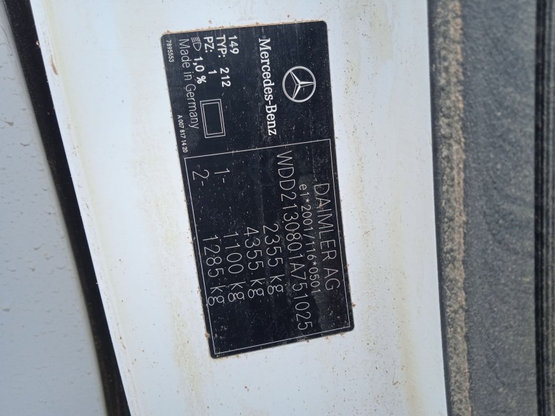 mercedes-benz clase e (w213) del año 2020