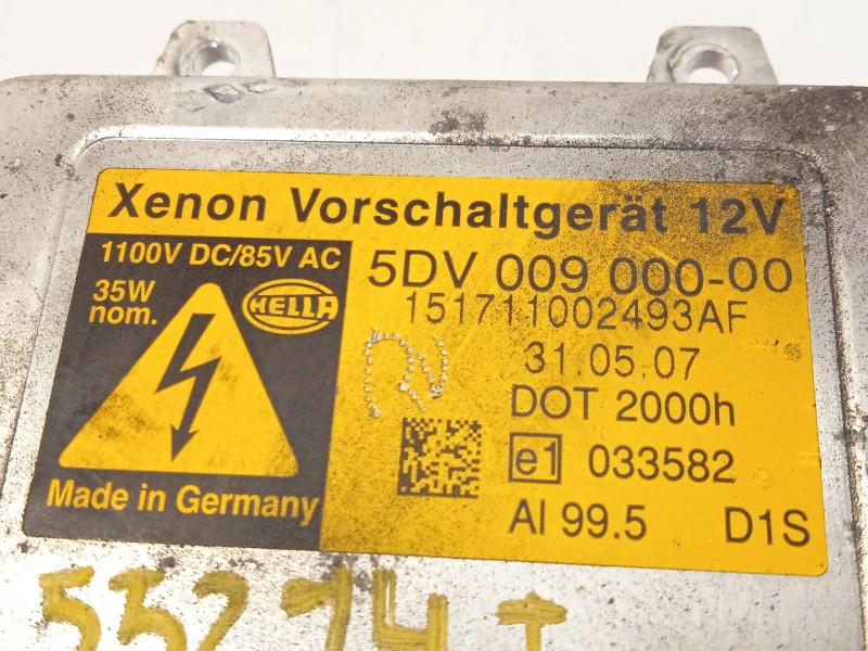 Recambio de centralita faros xenon para ford s-max (wa6) 2.5 st referencia OEM IAM 5DV00900000  