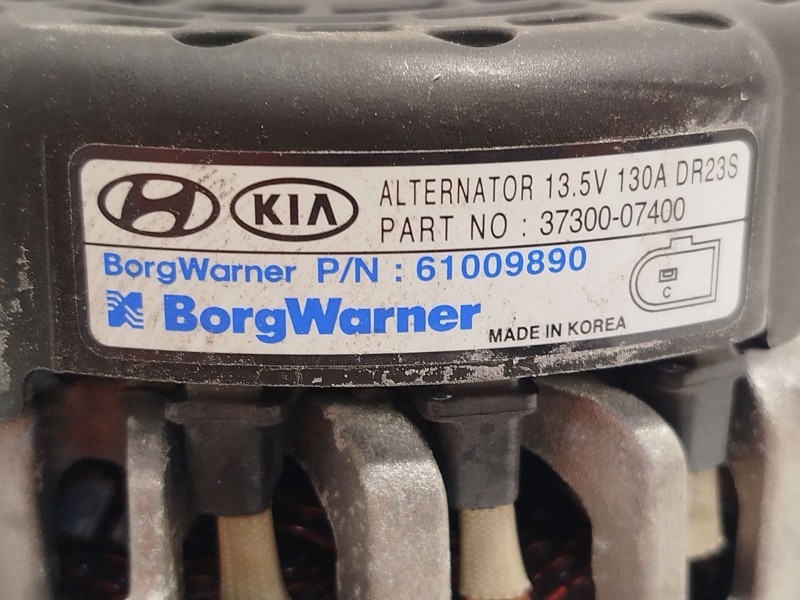 Recambio de alternador para hyundai i30 (pde, pd, pden) 1.5 referencia OEM IAM 3730007400  61009890