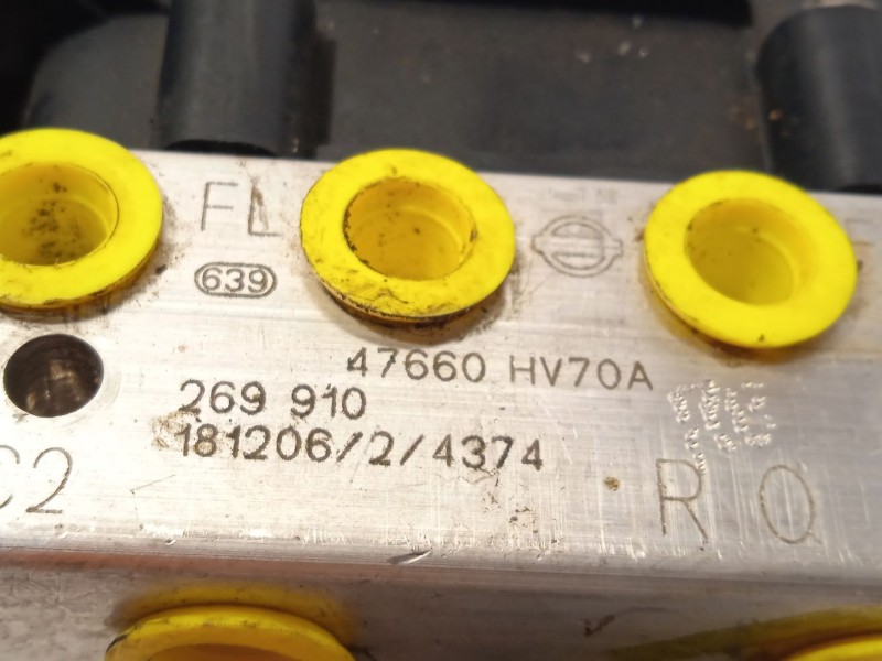 Recambio de abs para nissan qashqai (j11) n-tec referencia OEM IAM 47660HV70A 2265106455 269910