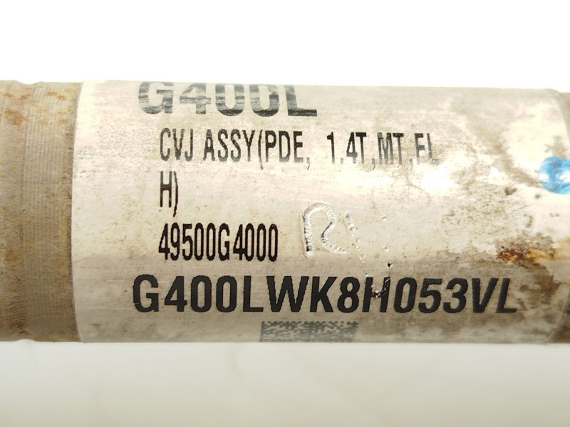 Recambio de transmision delantera izquierda para hyundai i30 (pde, pd, pden) 1.5 referencia OEM IAM 49500G4000  