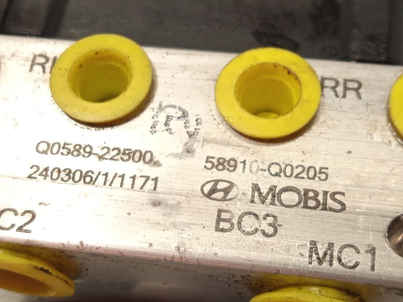 Recambio de abs para hyundai i20 iii (bc3, bi3) 1.2 referencia OEM IAM 58910Q0205 6158941600 Q058922500