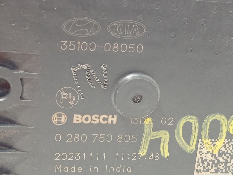 Recambio de caja mariposa para hyundai i20 iii (bc3, bi3) 1.2 referencia OEM IAM 3510008050  0280750805