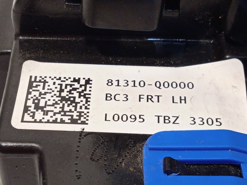 Recambio de cerradura puerta delantera izquierda para hyundai i20 iii (bc3, bi3) 1.2 referencia OEM IAM 81310Q0000  