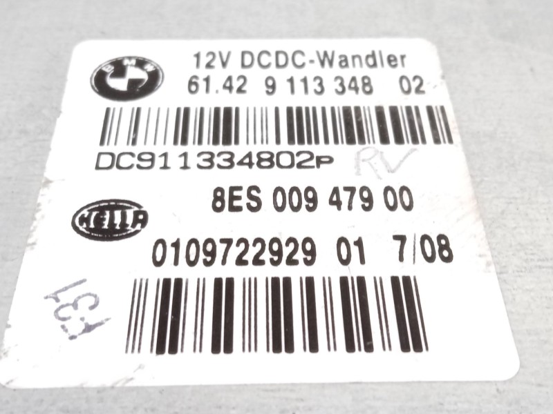 Recambio de modulo electronico para bmw 1 (e87) 116 i referencia OEM IAM 9113348 61429113348 8ES00947900