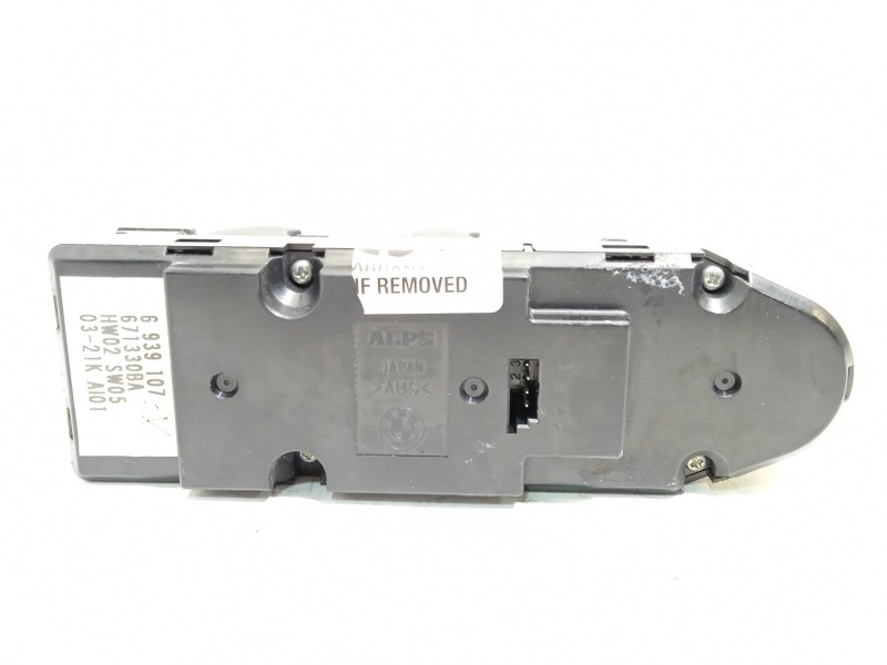 Recambio de mando elevalunas delantero izquierdo para bmw 5 (e60) 530 d referencia OEM IAM 6939107 61316939107 