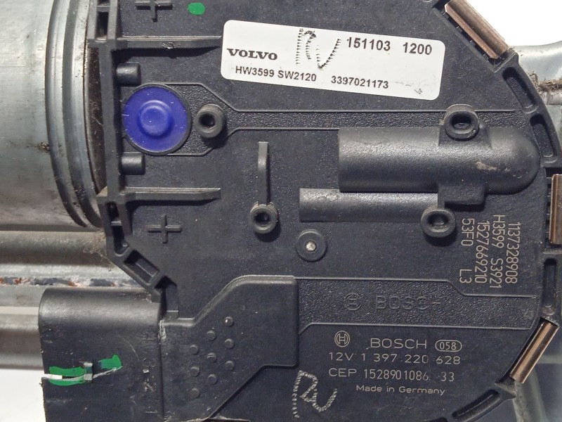 Recambio de motor limpia delantero para volvo s60 ii (134) d2 referencia OEM IAM 30753493  3397021173