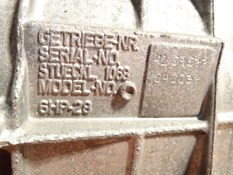 Recambio de caja cambios para jaguar xf i (x250) 3.0 d referencia OEM IAM 9X237000AD C2D10565 6HP28