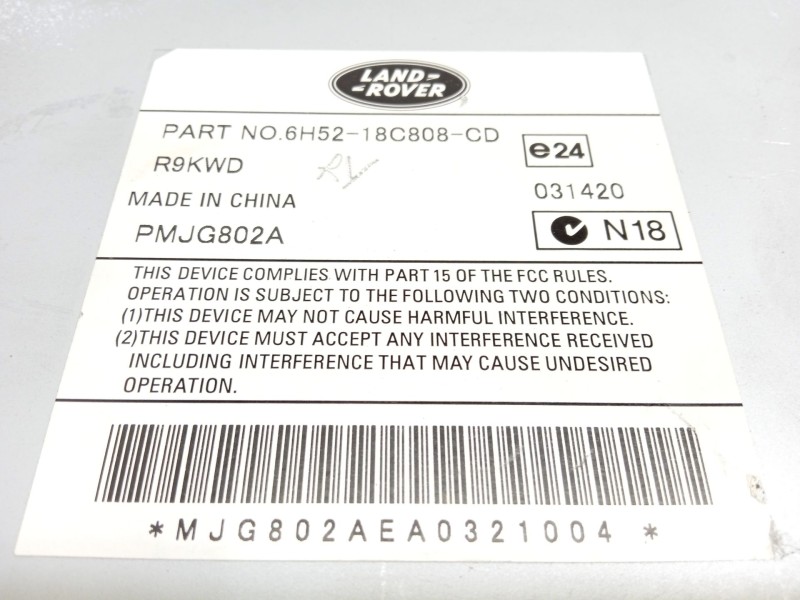 Recambio de modulo electronico para jaguar xf i (x250) 3.0 d referencia OEM IAM 6H5218C808CD C2Z10768 