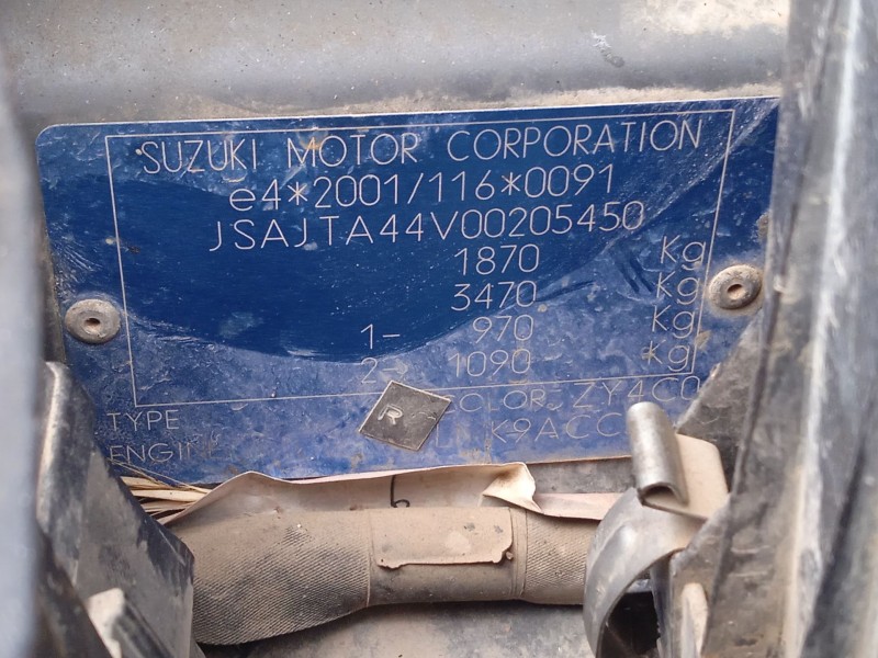 suzuki grand vitara ii (jt, te, td) del año 2007