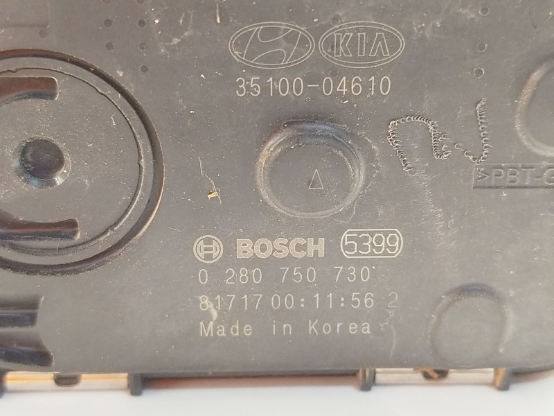 Recambio de caja mariposa para hyundai i30 (pde, pd, pden) 1.0 t-gdi referencia OEM IAM 3510004610  0280750730