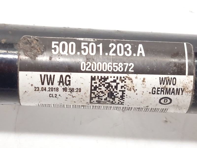 Recambio de transmision trasera izquierda para seat leon st (5f8) 2.0 tdi 4drive referencia OEM IAM 5Q0501203A  