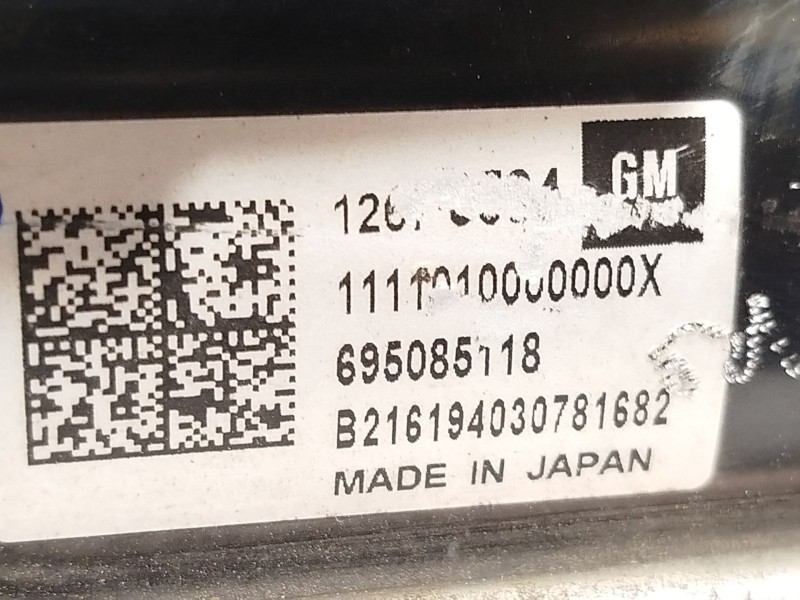 Recambio de motor arranque para opel astra k (b16) 1.4 turbo (68) referencia OEM IAM 12673584  