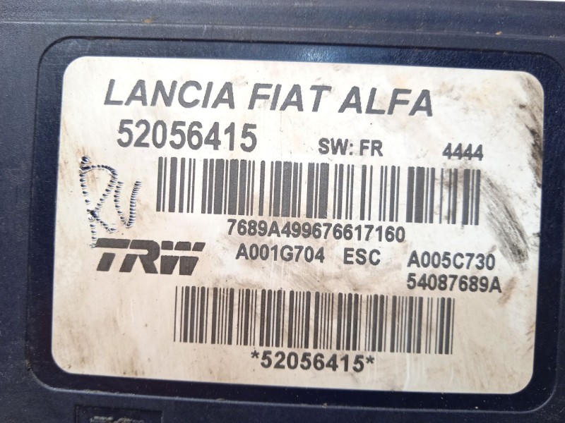 Recambio de abs para fiat 500l (351_, 352_) 1.4 (199lyb1b) referencia OEM IAM 52056415 54087689A A005C730
