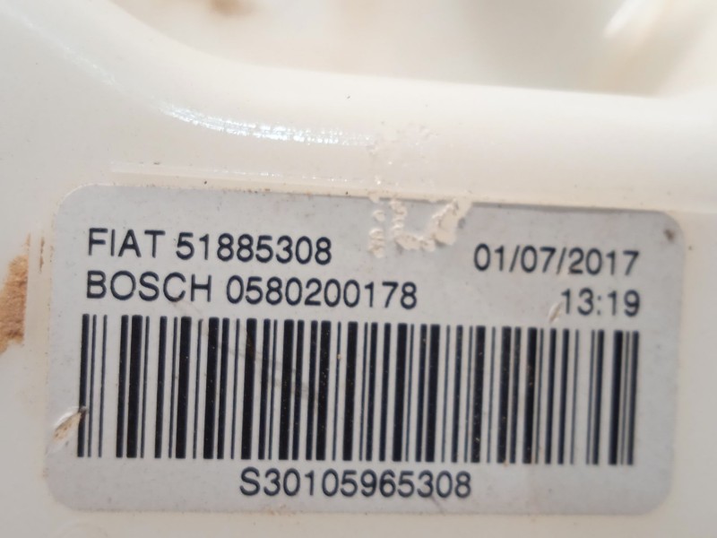 Recambio de bomba combustible para fiat 500l (351_, 352_) 1.4 (199lyb1b) referencia OEM IAM 51885308  0580200178