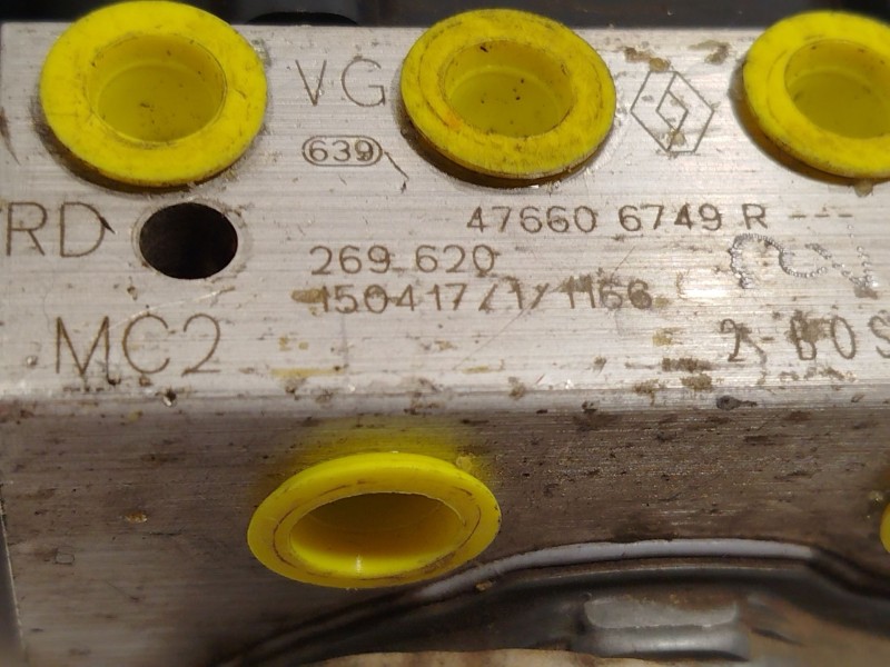 Recambio de abs para renault kadjar zen referencia OEM IAM 476606749R 0265956320 269620