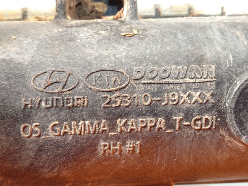 Recambio de radiador agua para hyundai kona (os, ose, osi) 1.0 t-gdi referencia OEM IAM 25310J9000  